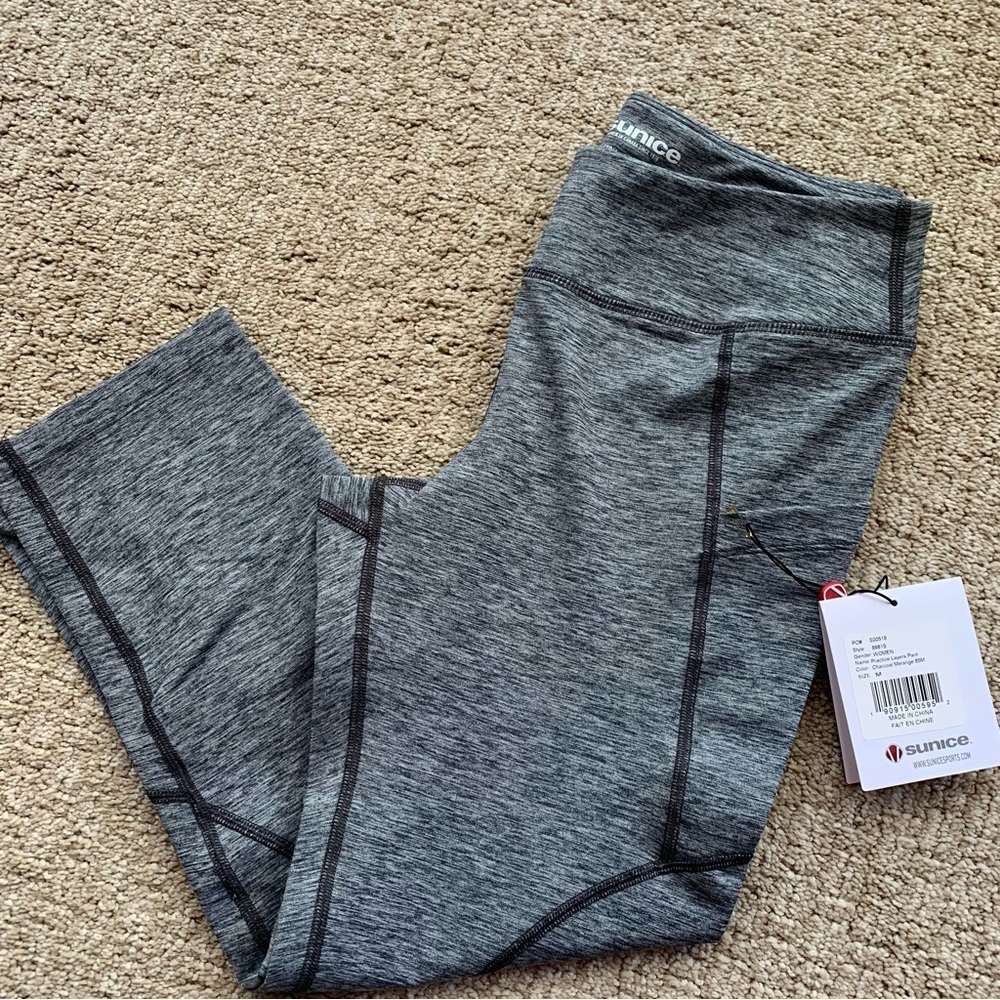 Sunice Golf Practice Layers Pant Gray Medium NEW